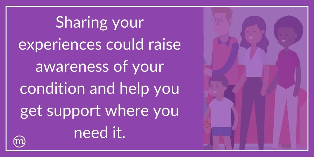 myastheniaRM's tweet photo. Talking to people about your rare condition isn’t always easy, but sharing your experiences could raise awareness of your condition and help you get support where you need it.  
#MG #MyastheniaGravis #IHaveHeardofMG https://t.co/plU6SnFVwm https://t.co/d7PBOzS331