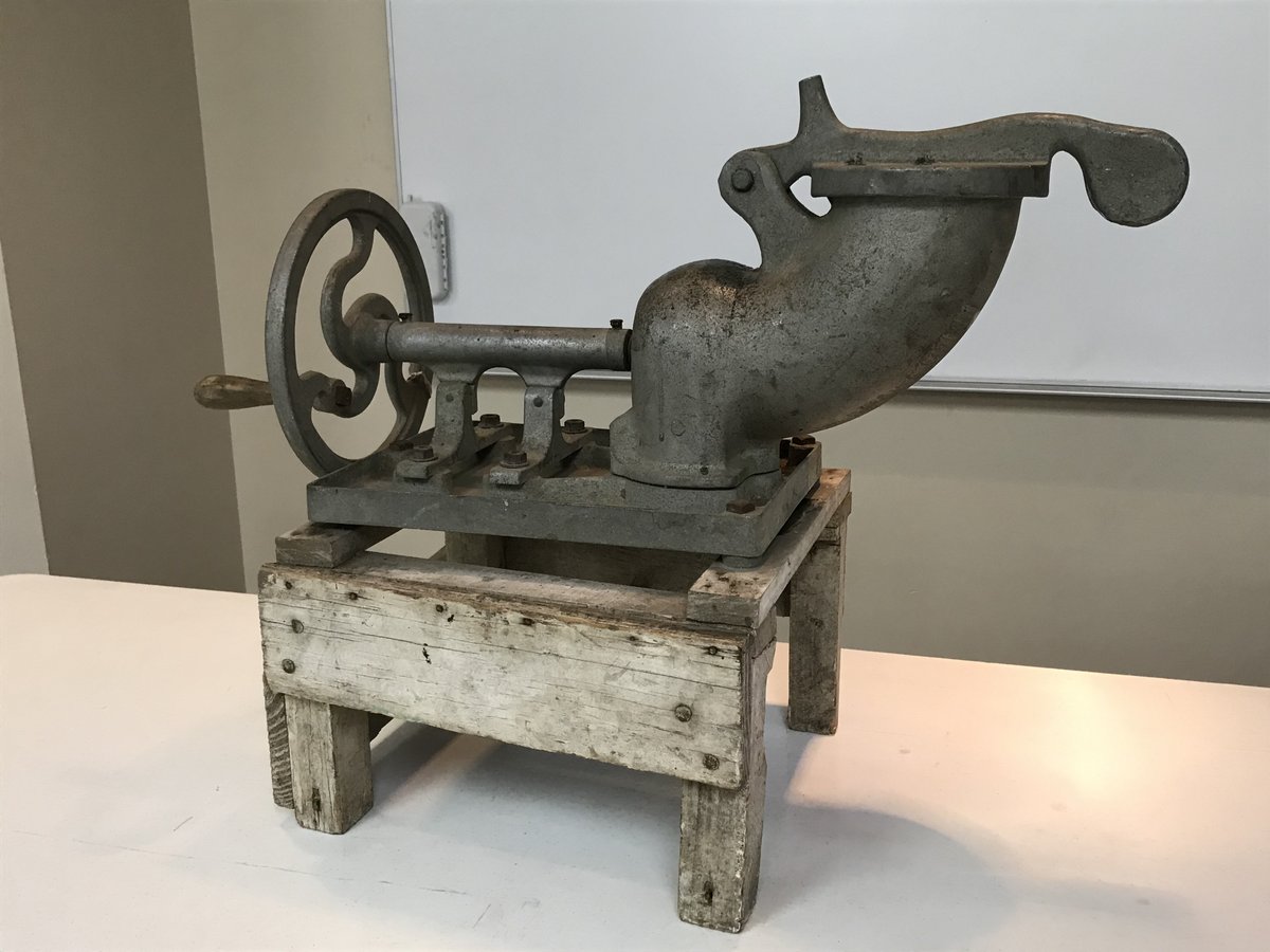 AHhistorical's tweet photo. What made you curious today?

 It’s time to put your detective hats on! See if you can guess what this item is, and post your answers below! If you aren’t sure, don’t worry, we’ll let you know!
#staycurious https://t.co/MaAautYB0a