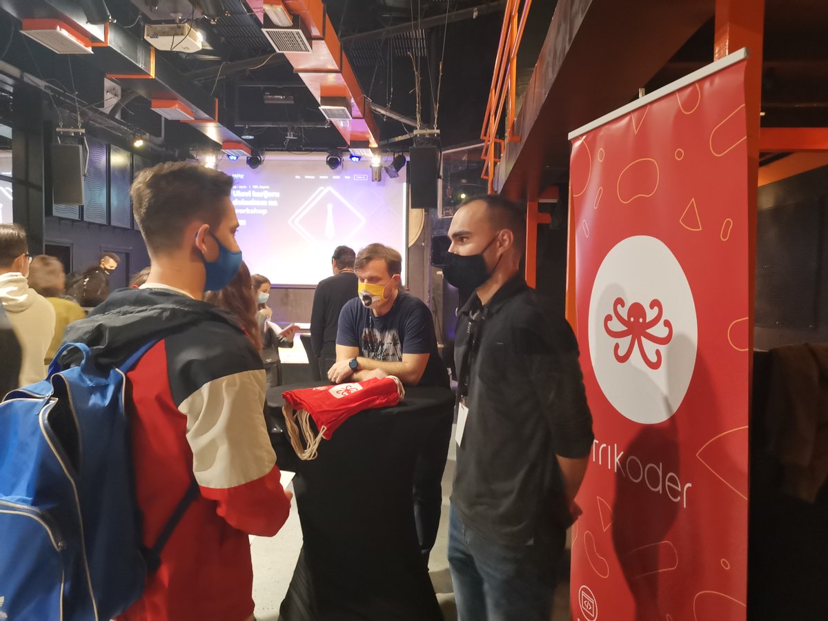 trikoder's tweet image. Last Friday we were one of the presenters on Job Fair Meetup. We were happy to talk about why starting off on a big project is good for you and hopefully gave the students some useful advices :)

#trikoder #jobfairmeetup