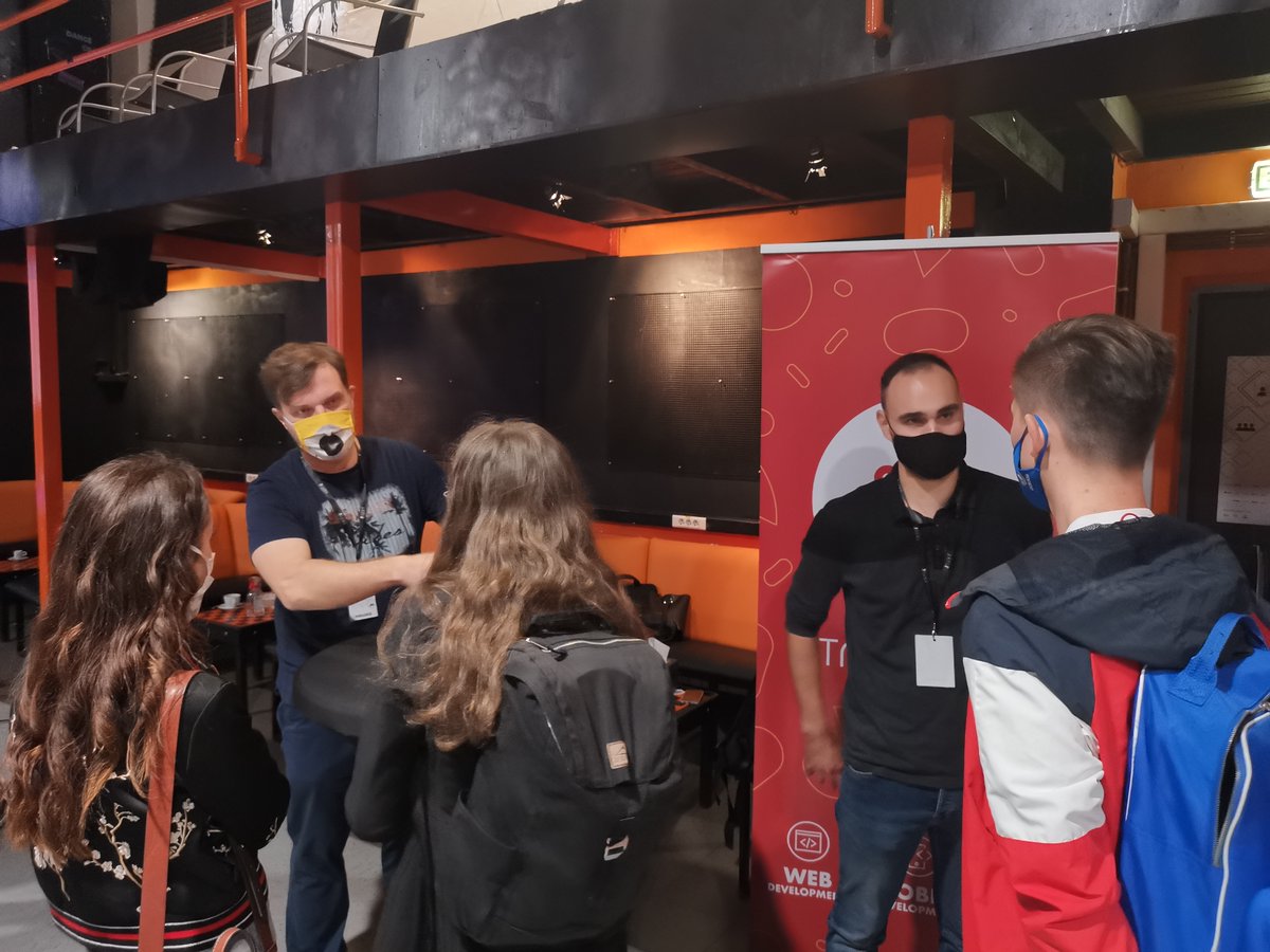 trikoder's tweet image. Last Friday we were one of the presenters on Job Fair Meetup. We were happy to talk about why starting off on a big project is good for you and hopefully gave the students some useful advices :)

#trikoder #jobfairmeetup