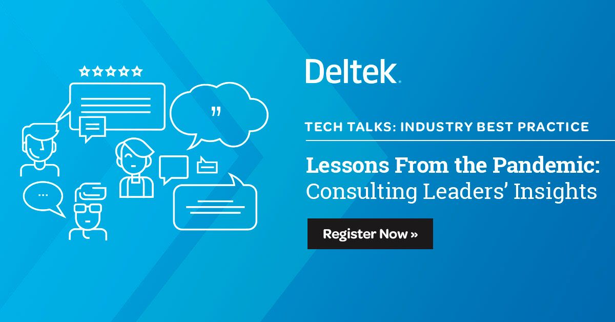 [New On-Demand Webinar] Lessons From the Pandemic: Consulting Leaders’ Insights. Hear the strategies some leading consulting firms have put in place to ensure they continue to thrive in the future. ow.ly/6v5S50BHKtb