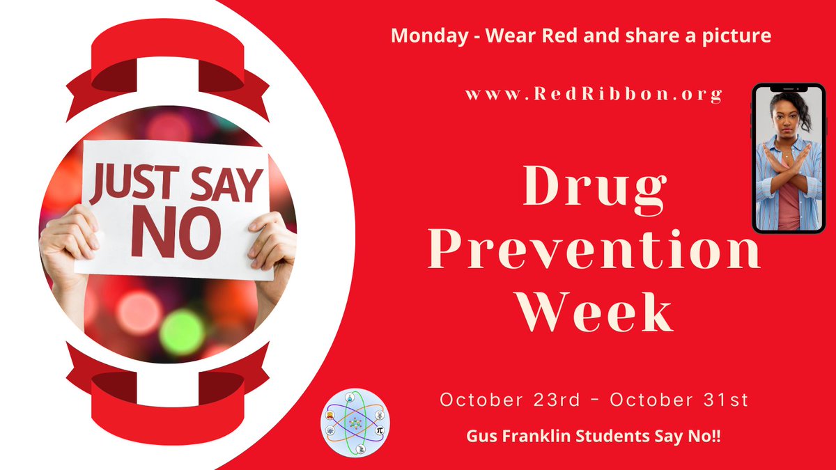 Check Resources at redribbon.org about letting children know that it is ok to say no... Wear Red Today and share your family pictures on social media. #TalkToYourChildren if you don't someone else will.
It is not just enough to say that drugs are bad <a href="/MinaJBlazy/">⚛️Dr. Mina J. Blazy Educational Leadership</a>