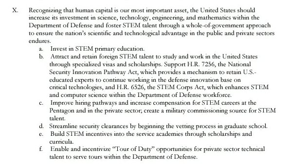 This comes after repeated calls from Congressional committees to attract and retain international students in the country, including the Bipartisan Future of Defense Task Force led by  @sethmoulton and  @RepJimBanks. 4/