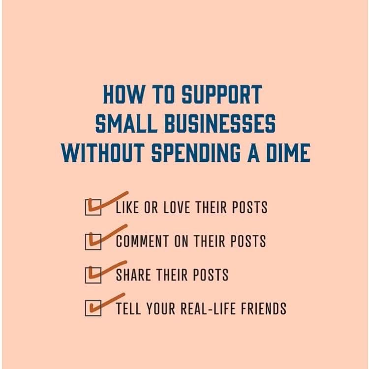 We all know that even with the best intentions, it cannot always be feasible to be supporting a local business at a particular moment monetarily. With these different ways to support a local business, you can use this in tandem of choosing to shop locally. #Yegtweetup #ShopLocal