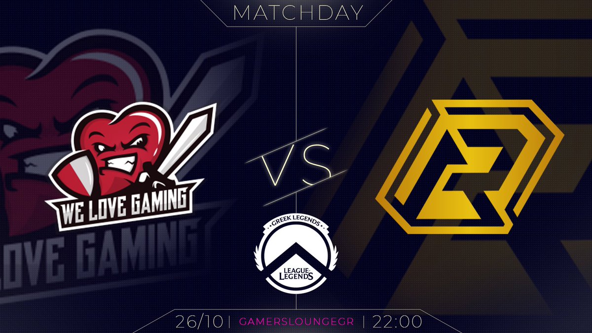 rejectsgaming_'s tweet photo. Getting started in @GRLegends super week today vs @WLGgr 

🕙 22:00
📺 gamersloungegr https://t.co/A2FDfVui1I