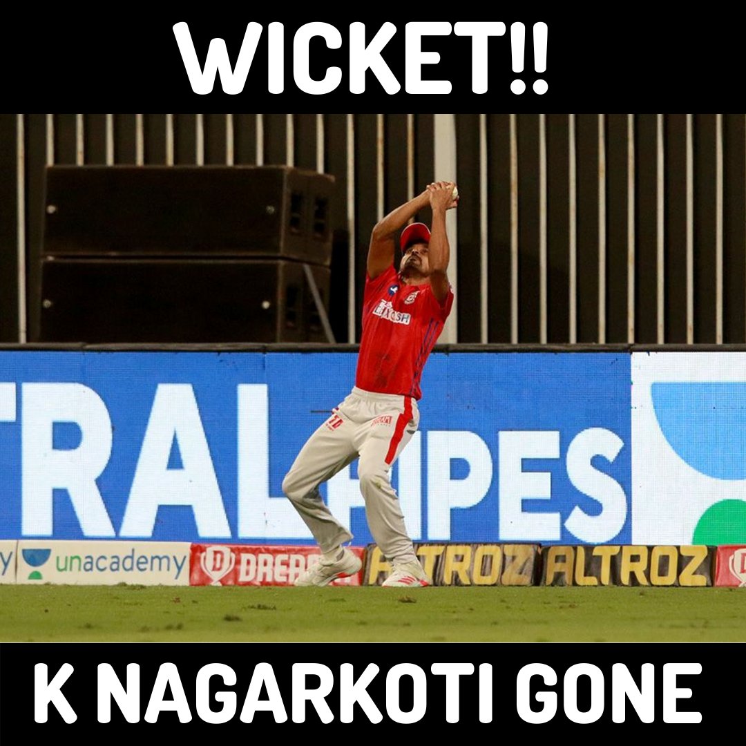 #KKRvsKXIP: WICKET!!! K Nagarkoti is out...
.
Watch Live:- https://t.co/6gxRbQpbPz
.
#IPL2020 #Livescore #LiveStreaming #iplseason13 #KKRvKXIP #KXIPvsKKR #KXIPvKKR #KXIP #KKRHaiTaiyaar #SaddaPunjab #KKR https://t.co/v1P2PQsKFC
