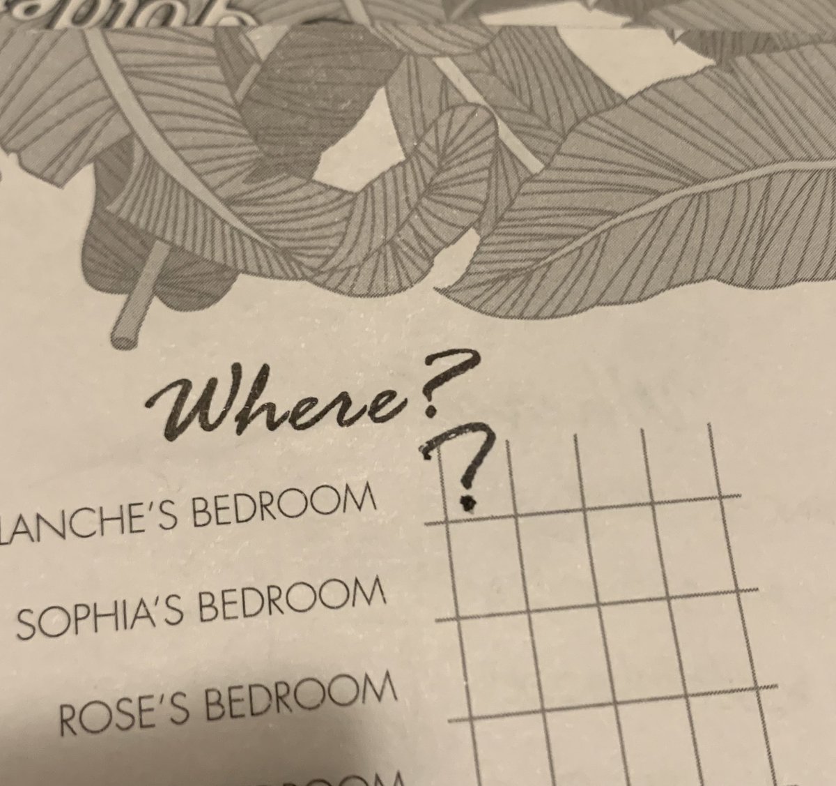 I wrote this aesthetically pleasing question mark and I am so proud.