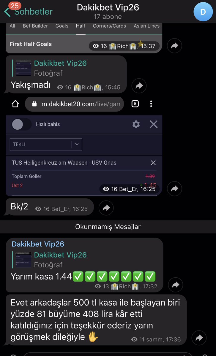 Grupta kasalar yine doldu🔥🔥🔥

<a href="/sirius_live/">Sirius</a> <a href="/Rrichboyyy/">🏦Richboy🏦</a> <a href="/GandalfBets/">GandalfBets🧙‍♂️</a> <a href="/Sammmca/">Sam Amca</a> <a href="/Bet_erbocek/">Bet🐞Erböcek</a> <a href="/AdamGibiBet/">BET MAN</a> <a href="/nicozovac/">Nico</a> <a href="/Macbethbet/">👑 𝐌𝐚𝐜𝐛𝐞𝐭𝐡 👑</a>  
Siz de bizimle kazanmak isterseniz
Telegram linki 👇👇👇

t.me/joinchat/AAAAA…