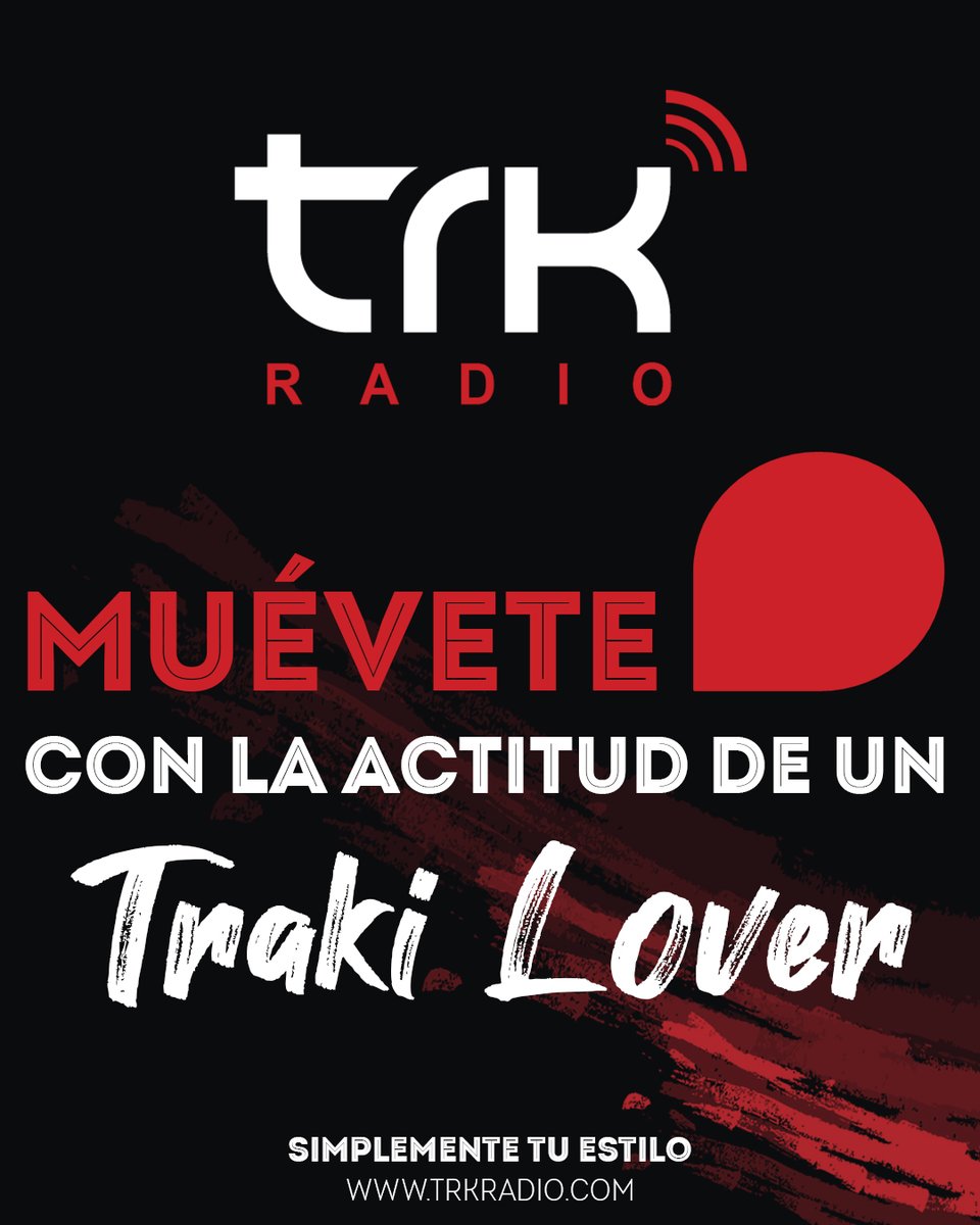 Porque sabemos lo mucho que te gusta comprar en nuestras tiendas, te ofrecemos la mejor música para que te pongas en movimiento iniciando la semana.🤗

Esta semana muévete con la actitud de un #trakilovers ❤️ en nuestras tiendas @trakienganchate.🔴⚫️

#simplementetuestilo