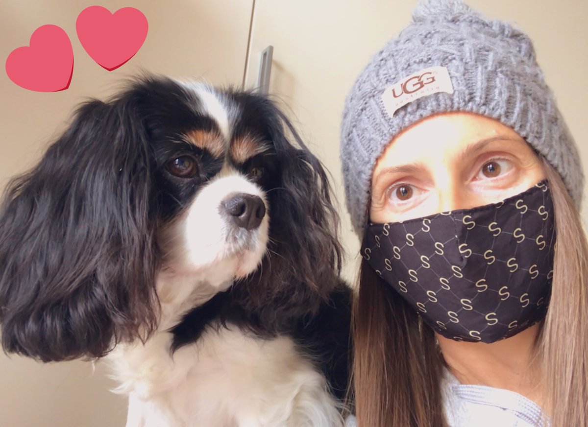 dolceSally's tweet photo. #Selfies with mum π€³π©πΆ
#MonogrammedMask π·
#StaySafeStayHealthy π
πββοΈ#SociallyDistance πββοΈ
#WashYourHandsΒ
#WearAMask
#BeKind
#CavalierKingCharlesSpaniel πΆ https://t.co/8btb7PXj8C