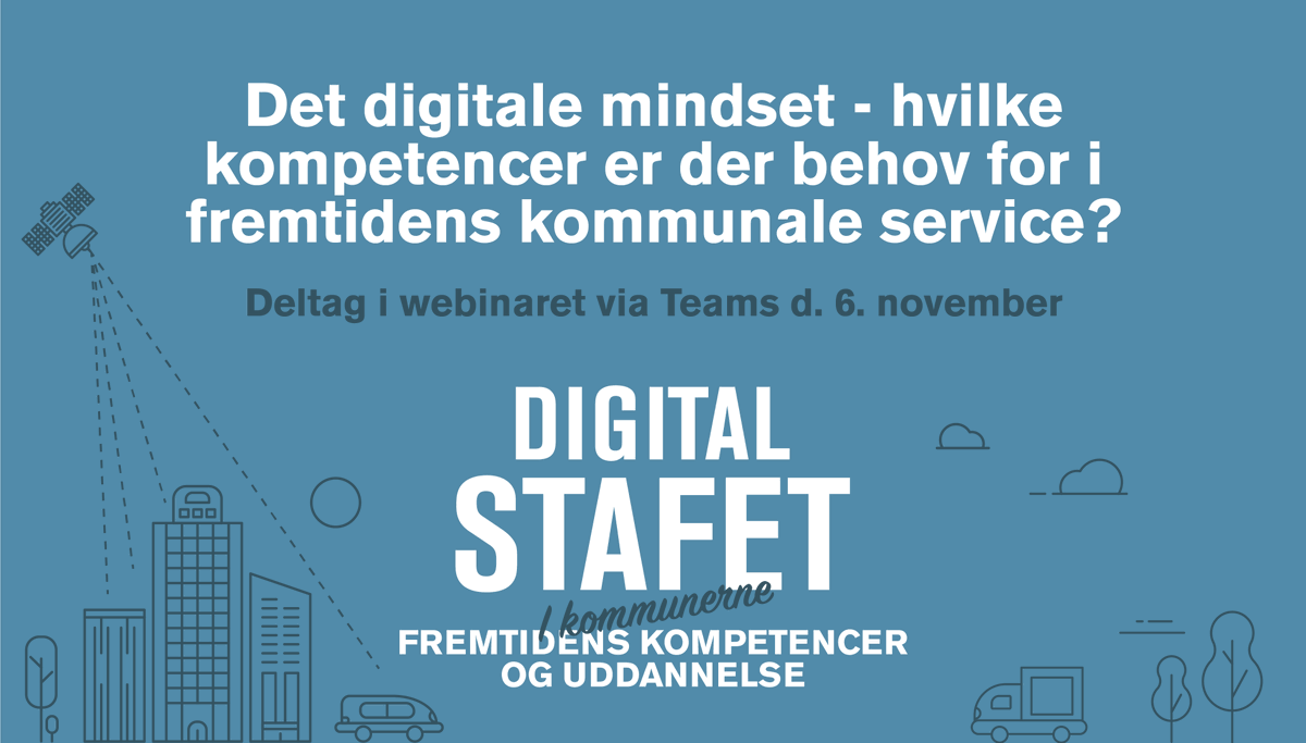 vptdk's tweet photo. SIDSTE CHANCE FOR TILMELDING TIL WEBINAR
Hvilke kompetencer er der behov for i fremtidens kommunale service, når menneske og maskine skal gå hånd i hånd i løsningen af kommunernes kerneopgaver? Tilmelding senest 1. november: https://t.co/Ejamk6gOUd https://t.co/4TtwdbcwSQ