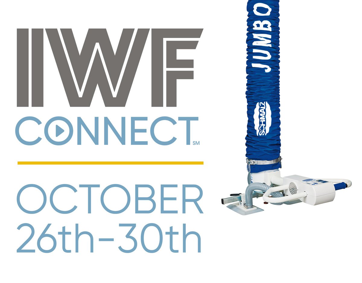 Visit Schmalz at IWF CONNECT starting today!

For IWF Connect, we're offering our BEST PRICES OF THE YEAR on our wood lifters.

Enter the show here: ow.ly/KkuU50C2OK7
Or CONTACT US : ow.ly/HeAN50C2OK9
#schmalz #woodindustry #ergonomicsolutions #