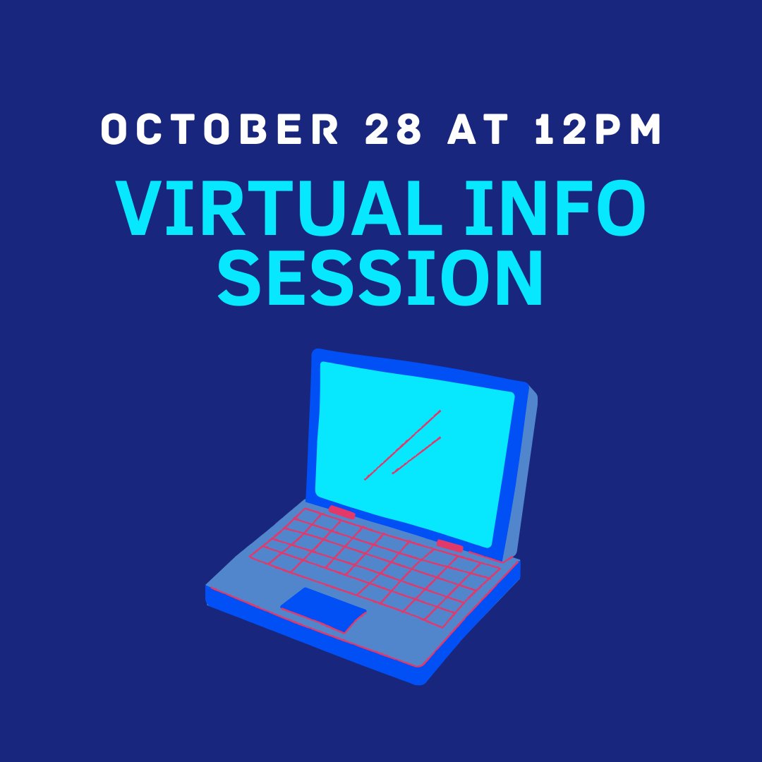 We still have space for this week's info session presentation! For more info and to register, visit the #LinkInBio