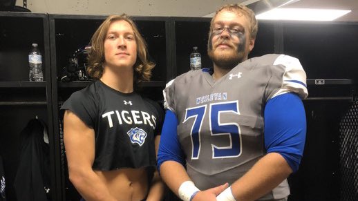 ZRyherd75's tweet image. Tiger Athlete of the Week!?
So proud of this young man!
A brother and true friend! 
#3Rules Learn’em, Know’em, Live’em! @RupprechtNate Congrats bro!#RollTige