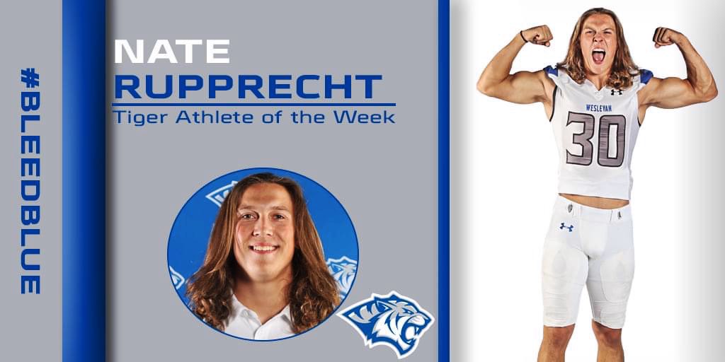 ZRyherd75's tweet image. Tiger Athlete of the Week!?
So proud of this young man!
A brother and true friend! 
#3Rules Learn’em, Know’em, Live’em! @RupprechtNate Congrats bro!#RollTige