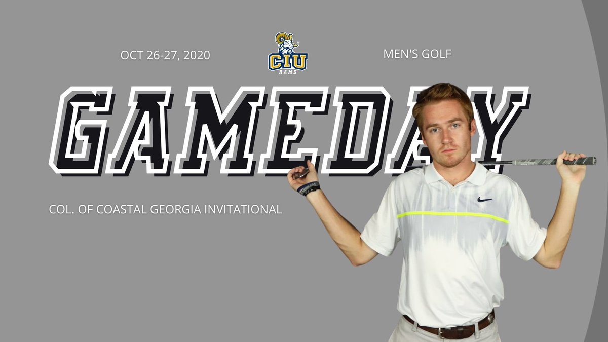 CIURams's tweet photo. @Ciuramsgolf travels to Brunswick, GA to play in the College of Coastal Georgia Invitational! Ram ‘Em Rams! ⛳️🐏 #CIURamsAthletics #RamEmRams https://t.co/3ymO0kHZRi
