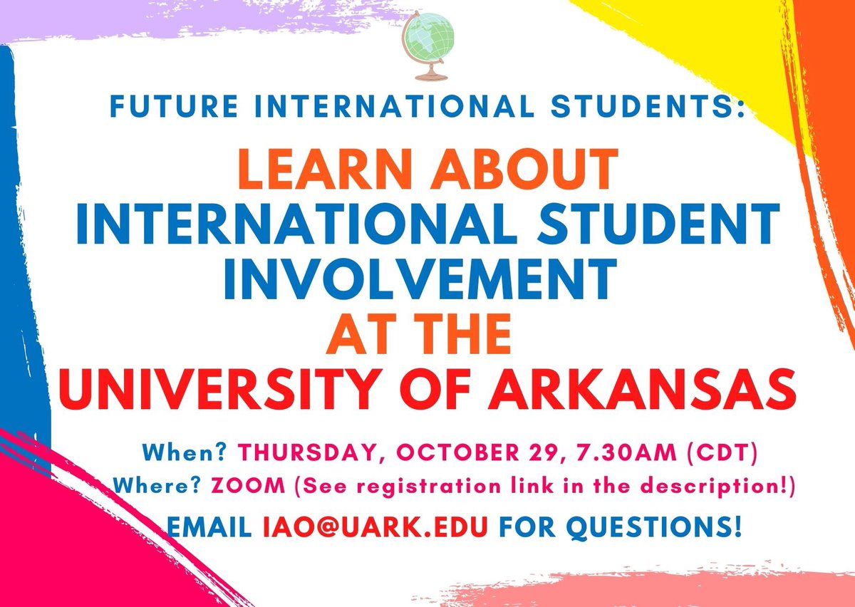 UARK Int'l Admission tweet media