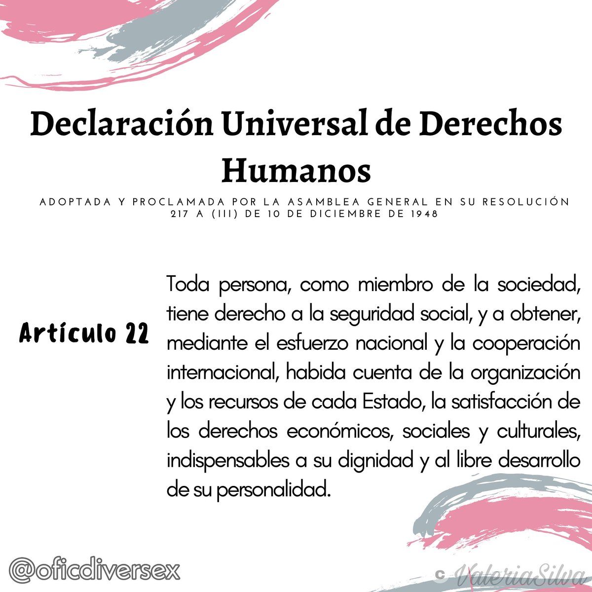 #InicioDeSemana

Comenzamos este espectacular día e inicio de semana con otro artículo sobre nuestro derechos humanos aprovechando la conmemoración del día internacional de la visibilidad intersex.

Seguimos aprendiendo.

.
#CaracasDiversa #SomosDiversidad #IgualEsEnLaDiferencia