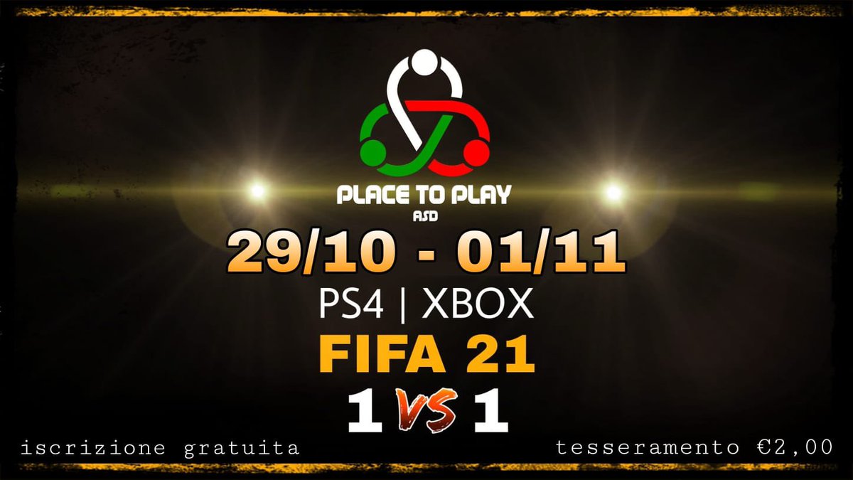 AsdPlace's tweet photo. Affrettatevi ultimi posti liberi                   @PTP_asd @SFantafifa https://t.co/A2yXQ3Brvy