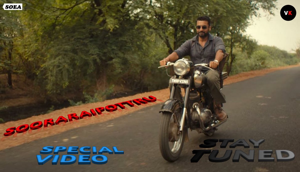 vkmediacuts's tweet photo. @Suriya_offl @Bakkiyaraj_k https://t.co/ctsf1WAmMM
🔥✈️

Anna oru video panni irukken... pudicha... #anbanafans support this video  tribute for #suriya ' s #SooraraiPottru https://t.co/yBUXVTij7n