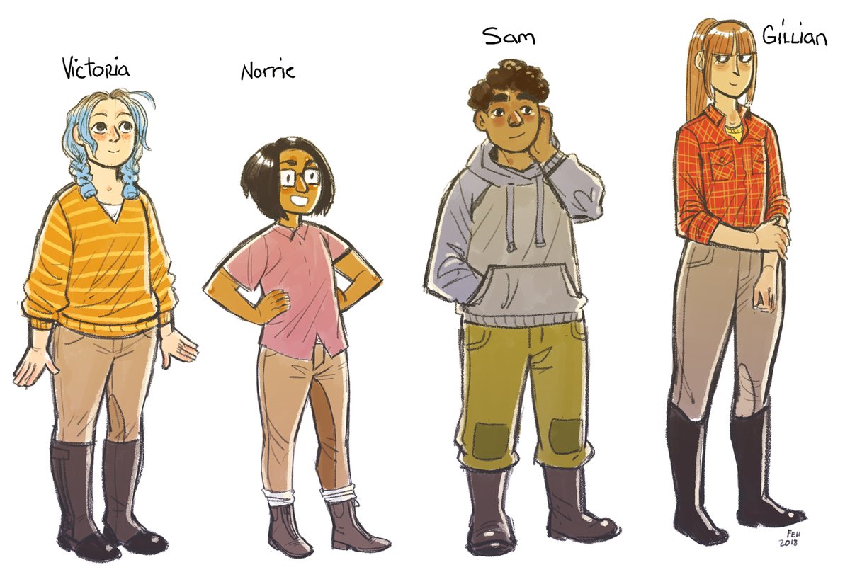 FaithErinHicks's tweet photo. GUYS!! Finally my newest graphic novel is announced! Take a peek at Ride On, a story inspired by my childhood love of horses (I was a total horse girl) and Star Trek, coming from @01FirstSecond in Winter 2022! I'm so excited!! 
https://t.co/cp4JGrnsfk https://t.co/gSB6nnxEyx