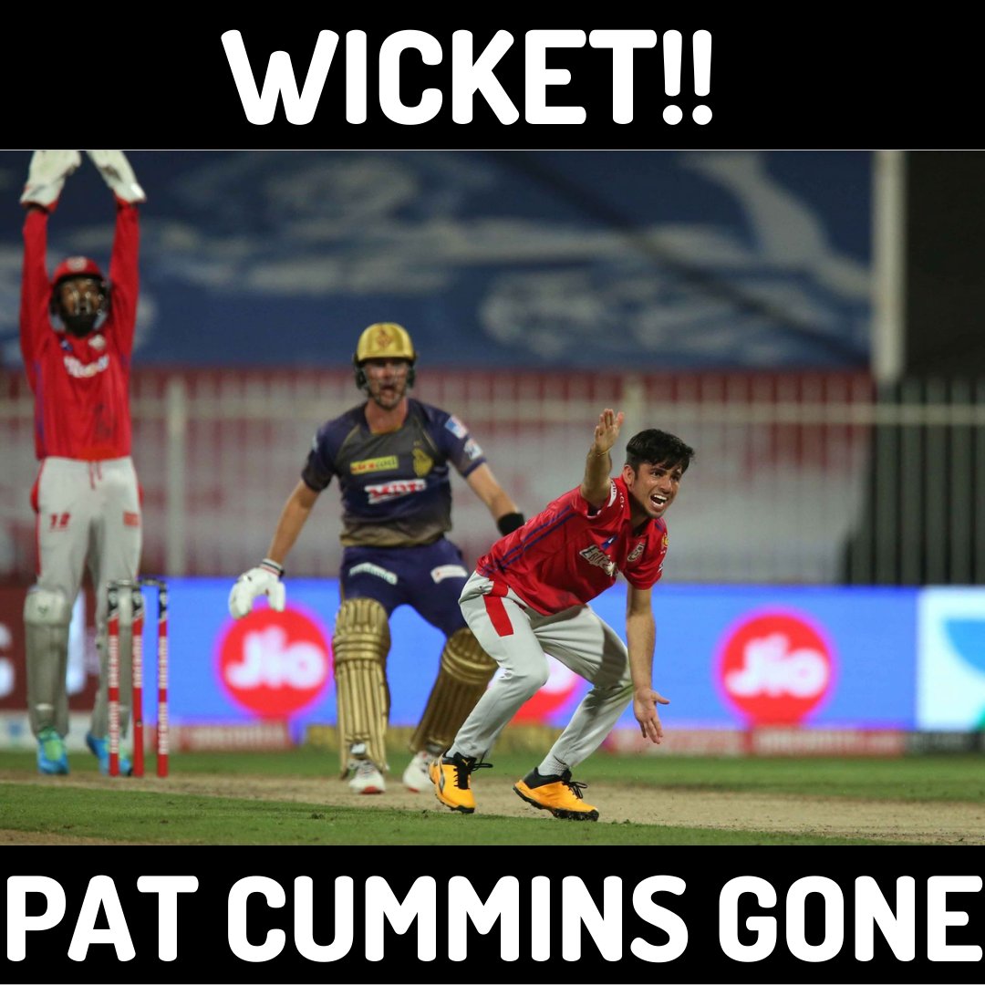 #KKRvsKXIP: WICKET!!! P Cummins is out...
.
Watch Live:- https://t.co/6gxRbQpbPz
.
#IPL2020 #Livescore #LiveStreaming #iplseason13 #KKRvKXIP #KXIPvsKKR #KXIPvKKR #KXIP #KKRHaiTaiyaar #SaddaPunjab #KKR https://t.co/XxgyxpGXJp