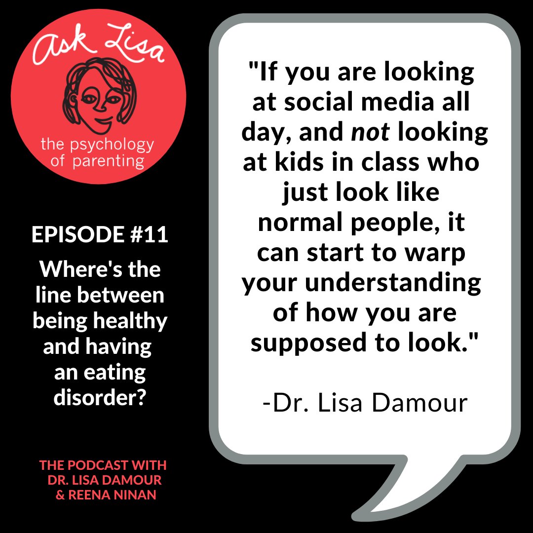 LDamour's tweet photo. Teens, by their nature, compare themselves to one another. And now they spend more time than ever measuring themselves against their peers' online posts. Tune in to Episode #11 of the @asklisapodcast to learn more about what we're hearing, and what parents can do. https://t.co/bzU6kHhODn