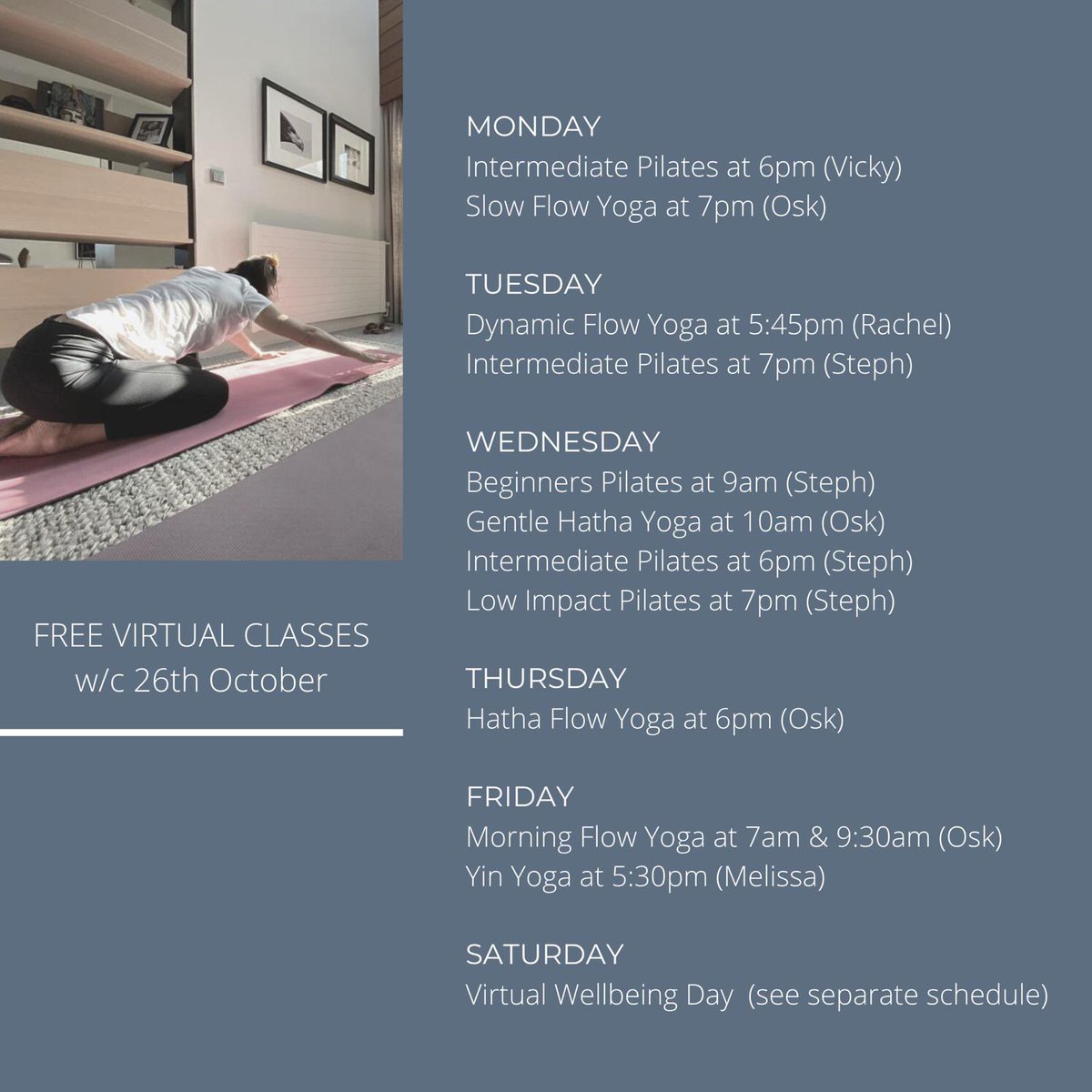 DepotCardiff's tweet photo. MONDAY MOTIVATION 😇💪🏼

Our friends over @physio_space will kindly be live streaming FREE virtual exercise classes all week (Pilates &amp; Yoga) to help everyone stay active at home during the firebreak lockdown in 🏴󠁧󠁢󠁷󠁬󠁳󠁿💫 

Link to book: https://t.co/JIgPjfNzoL

Movement is medicine 🙏🏼 https://t.co/zTGIUhblEy