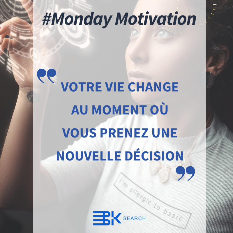 SearchBk's tweet photo. Le défi de cette semaine, est de prendre une décision forte et d'en faire une réalité quotidienne.  

#changemakers #leadership #GrowthMindset  #mondaythoughts #MondayMotivation  #suisse #paris #brussels #Europe #PoleEmploi #OffreEmploi #Recrutement https://t.co/CeI0q18YGV