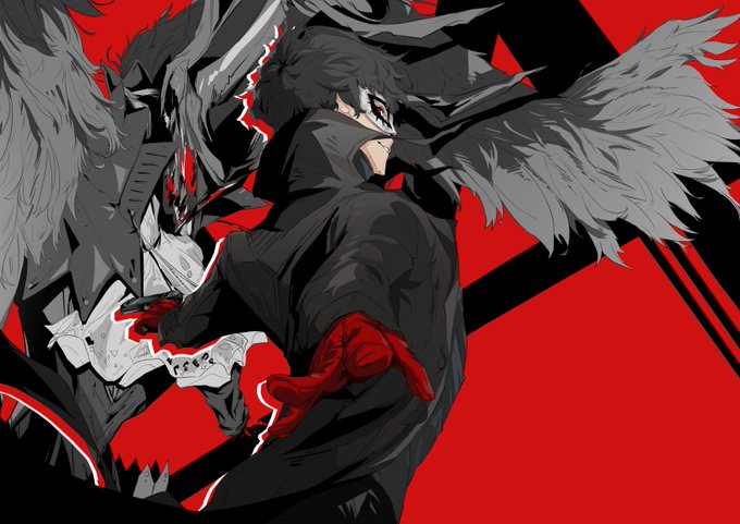 ペルソナ５のtwitterイラスト作品