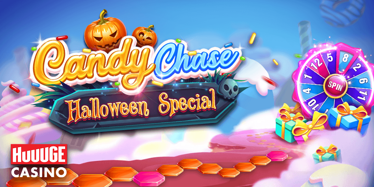 HuuugeCasino's tweet photo. Our #Halloween Special is here - Candy Chase! 🍭 No spooks for you as you travel along the Candy Trail! Move along and collect sweet rewards including Resource Boxes! 😆 Make your first move with FREE Chips! ➡️➡️ https://t.co/htoAnWjFEX #SpinTogether https://t.co/FSWMtQDI3v