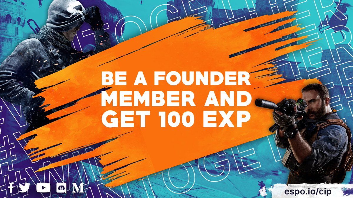 espoworldgg's tweet photo. Sign up to our Community Incentive Program and get your Founder Status + your first 100 EXP! 😮
👉 https://t.co/jgstpluQ5j
Only the first 999 people who sign up get the Founder Member status, so make sure you don't miss out 😉
#WinTogether #esports #FanPerks https://t.co/iTJd0AXioO