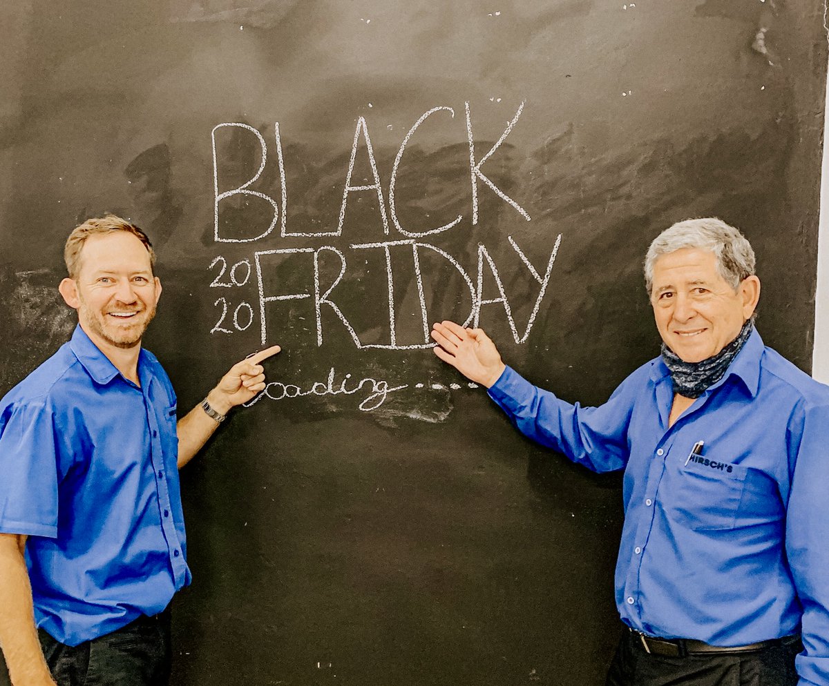 We've been hard at work coming up with fantastic deals just for YOU on Black Friday 2020! π€© Keep an eye out on my & @HirschHomestore pages for black friday announcements, coming soon.
#HirschsHomestore #TrustedSince1979 #blackfridayloading https://t.co/Co0k2PPahB