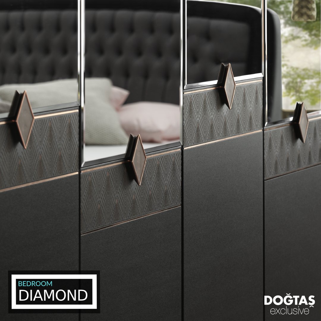 Our Diamond Bedroom range has quality hidden in the details.
For more, please visit our showroom at 33 Commerce Crescent, Kramerville, Sandton 
#Comfortable #ModernDesign #FullyFunctional #TimelessDetails #ModernFurniture #SimpleAndStylish #Dogtas #Contemporary #Decore #Furniture
