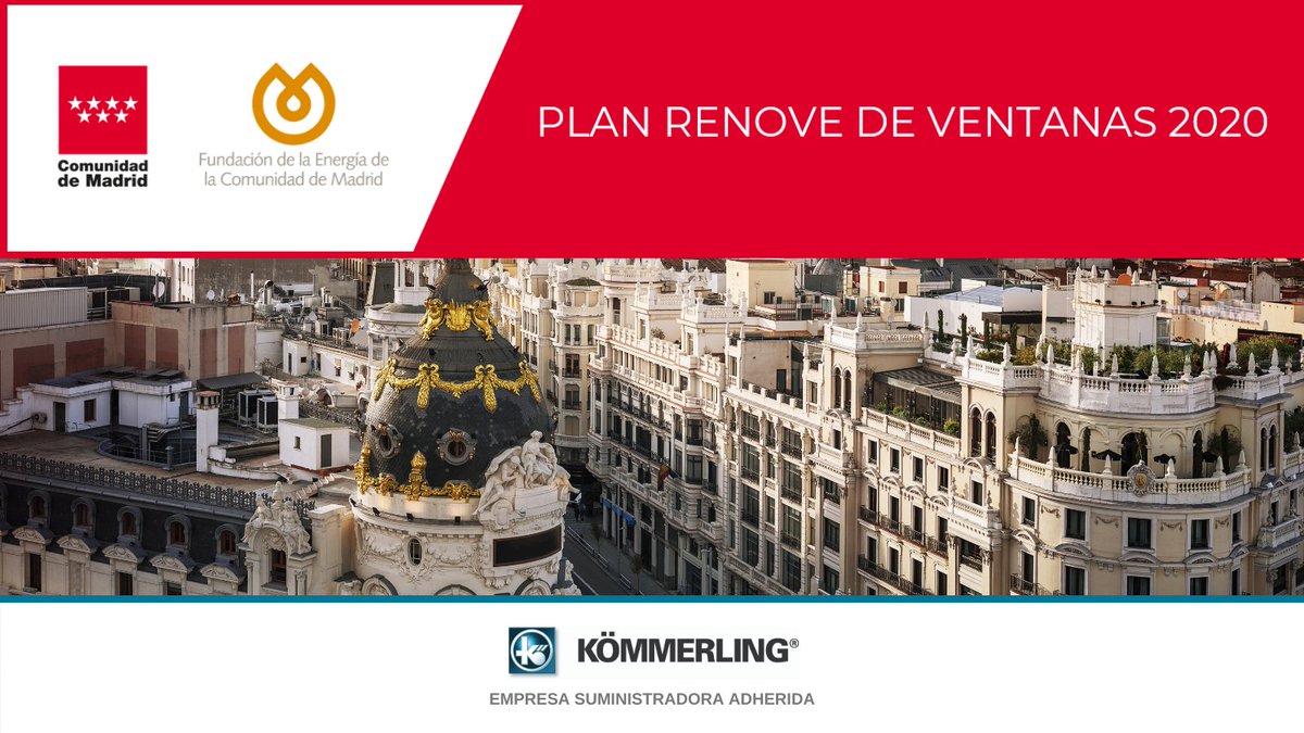 KOMMERLING_ESP's tweet image. ¡Abierto el plazo! Ya se puede solicitar el #PlanRenove de ventanas de la Comunidad de Madrid. Una gran oportunidad para cambiar las ventanas y mejorar la #eficienciaenergética. Toda la información podéis encontrarla en nuestra web 👇
kommerling.es/planes-renove/…