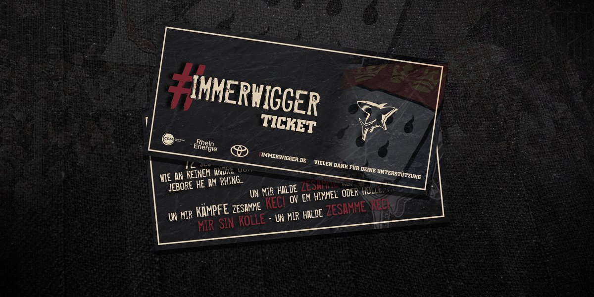 Koelner_Haie_72's tweet image. Der Countdown läuft! Ab Mittwoch - 10 Uhr - #immerwigger-Tickets sichern! ⬇️

bit.ly/immerwiggertic…