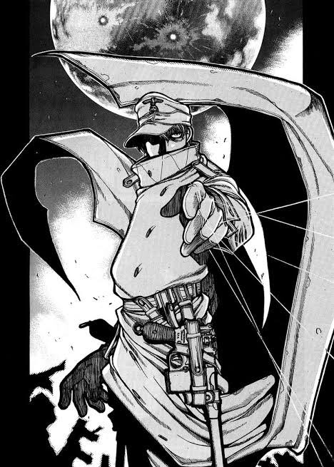 多分M木さん、HELLSINGの大尉も刺さると思います(完全無口)(無表情)(忠犬)(超高身長)(超強い)(動きが可愛い)(動きが可愛い)(可愛い)(ものすごく可愛い)