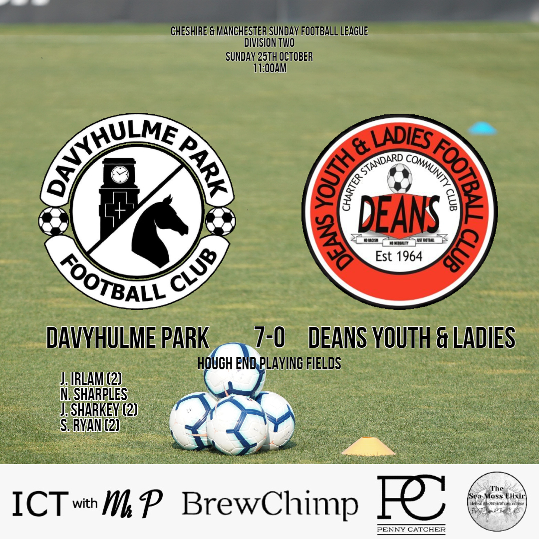 📣RESULT📣
The first team extended their winning streak to six in a row with a 7-0 win against Deans Youth &amp; Ladies

Match Report - tinyurl.com/y3xbejk5

Sponsored by;
<a href="/ICT_MrP/">Mr P MBE</a>, <a href="/brewchimpbar/">BrewChimp</a> &amp; <a href="/penny_catcher/">Penny Catcher</a> 

#boldbluearmy #football #sundayleague