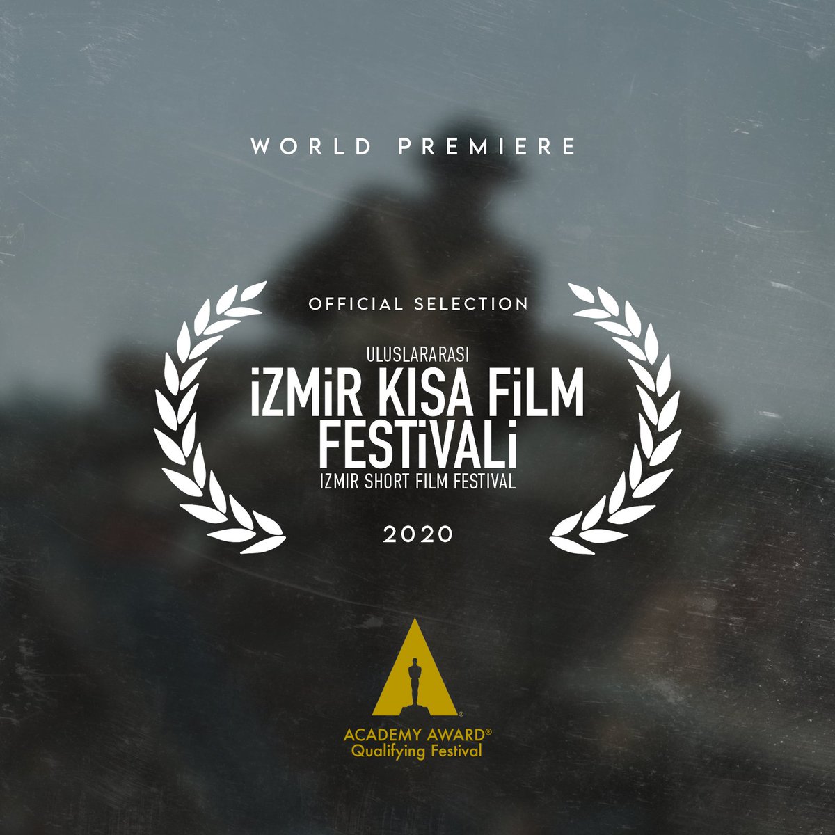 CalRhys's tweet image. Happy to announce that my short 'Divided We Stand’ has been selected to premiere at the OSCAR-qualifying Izmir Short Film Festival in Turkey. Chuffed to be able to host our premiere at one of the most prominent film events in Western Asia. A huge shoutout to everyone involved!