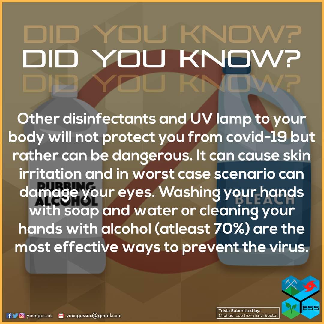 ❓DID YOU KNOW❓

For more information, kindly visit our Facebook page:
bit.ly/2FZUvR3