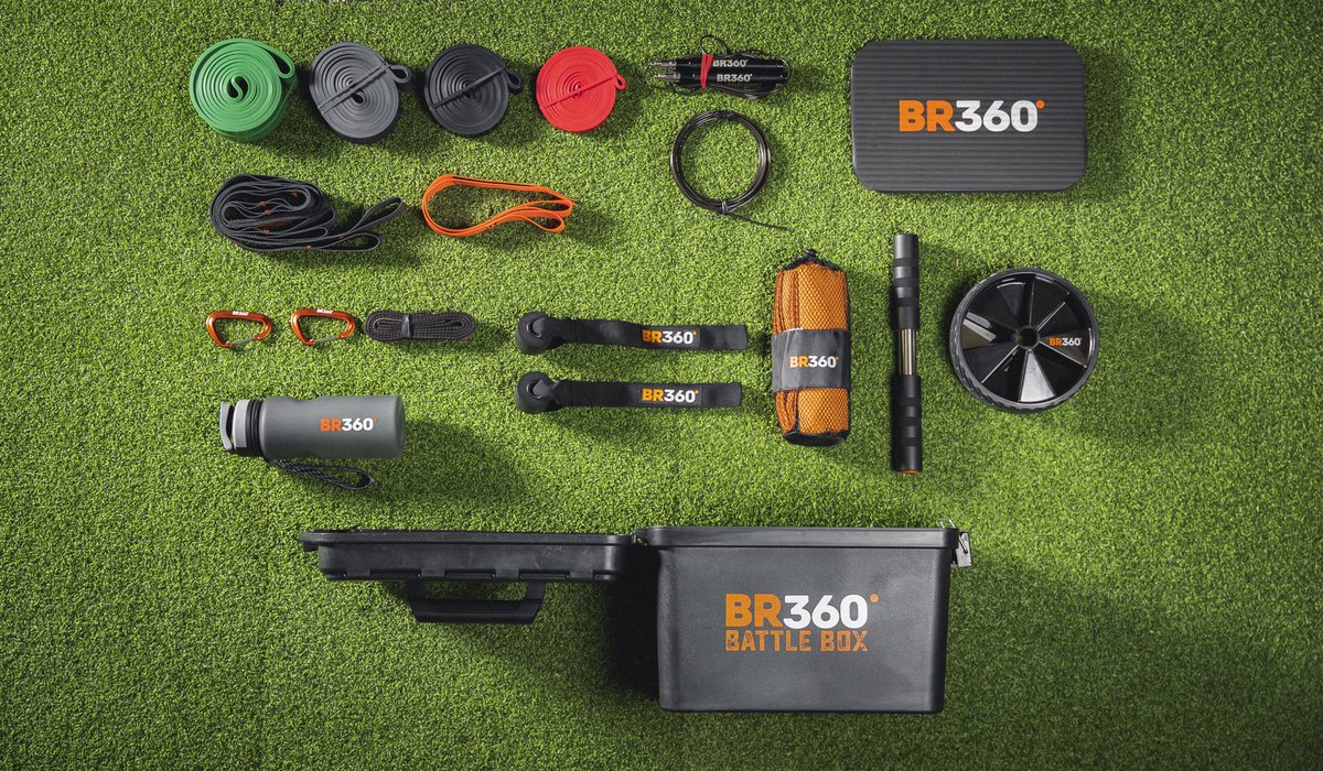 The <a href="/BattleReady360/">BattleReady360</a> Battle Box is here! We’ve created a compact box fully equipped with the tools you need to intensify your workouts and unleash your full potential! Get yours with 15% off using code BB15! 💪🏻 bit.ly/2Tjw8Rb