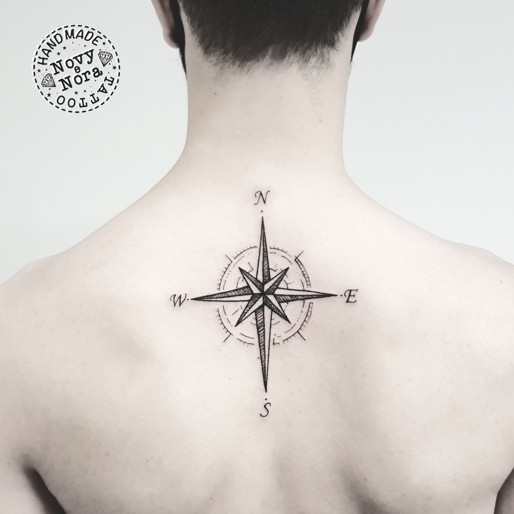 Compass Tattoo | Compass Tattoo idea | Custom Tattoo Ideas | Tattoo ideas  for men | Aries tattoo, Compass tattoo, Tattoos