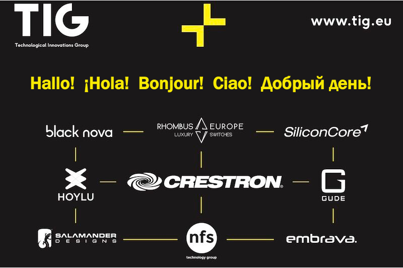 Have you visited TIG’s website… now in #German, #Spanish, #French, #Italian &amp; #Russian? We invite our friends from all across #EMEA to explore TIG’s ecosystem of #smartspace solutions &amp; see how our specialists can assist you in your deployments. Go to: tig.eu