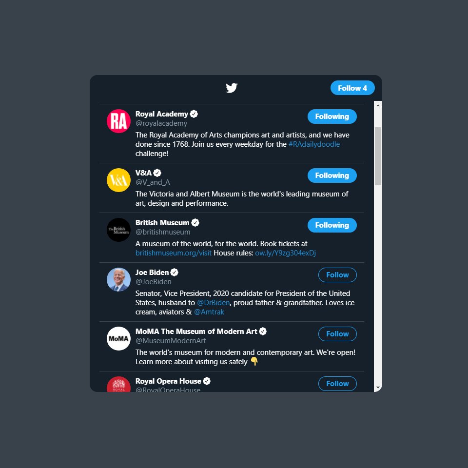 maskaway's tweet photo. The people at #Twitter are so blatantly partisan, it's sickening. Why on Earth is @JoeBiden being recommended in the Art category? #ElectionInterference #2020Election https://t.co/jqJXIZvDTs