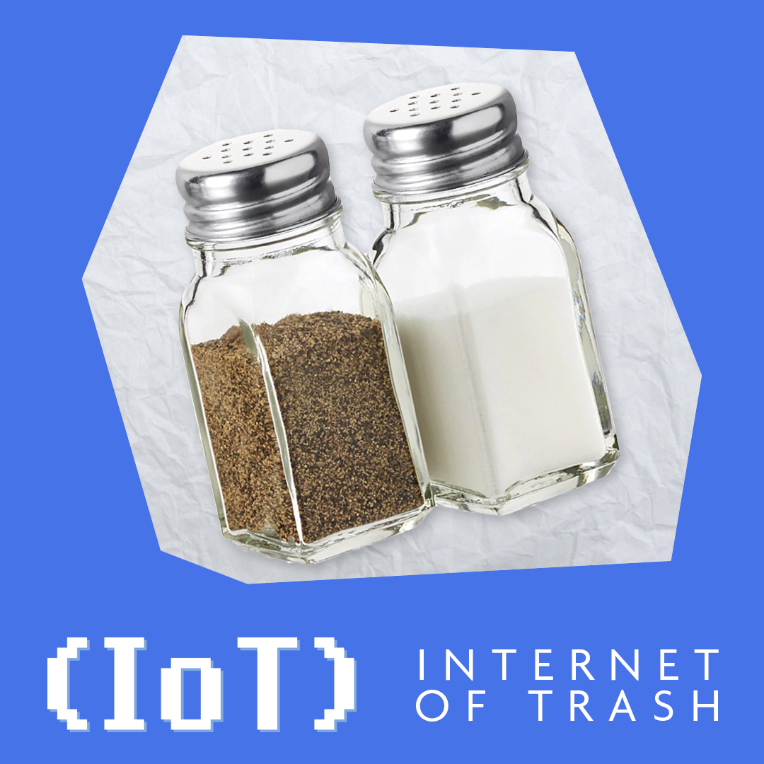 iotpod's tweet photo. Internet of Trash Episode 2 - Smart Condiments? Listen at https://t.co/tgVrRYcz85 or subscribe on your #podcast app https://t.co/8d8qkfaK5c