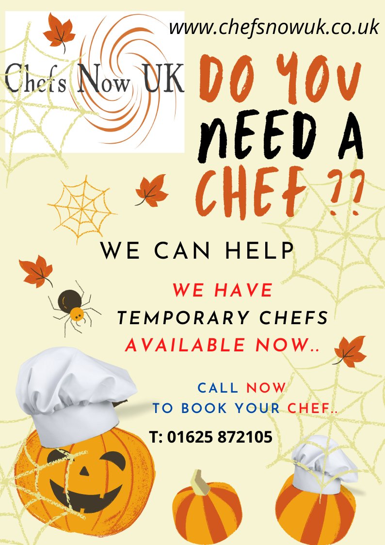 NowChef's tweet image. Happy Halloween 👀👀👀
#chefjobs #tempchef #immediateukchefcover #cheflife #catering #chefrecruitment #bookyourchef @binzy62  #restaurant #gastropub #hotel
catering@chefsnowuk.co.uk