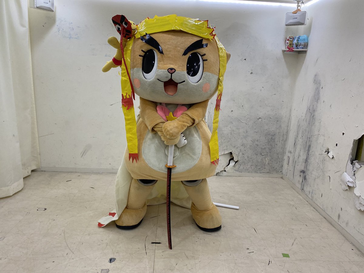 最近丸くて大きい不審者が出るみたいなのでパトロールに行ってきますっ