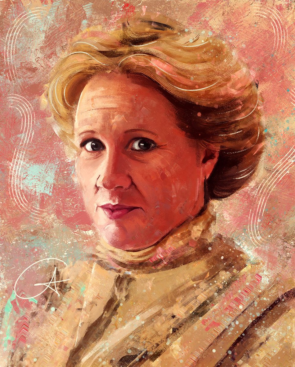 Andrea_C_White's tweet photo. A sketchy Lady Fanny Button today ๐ป #bbcghosts #marthahowedouglas #ladybutton #artistsontwitter https://t.co/FjAp1HrbjT