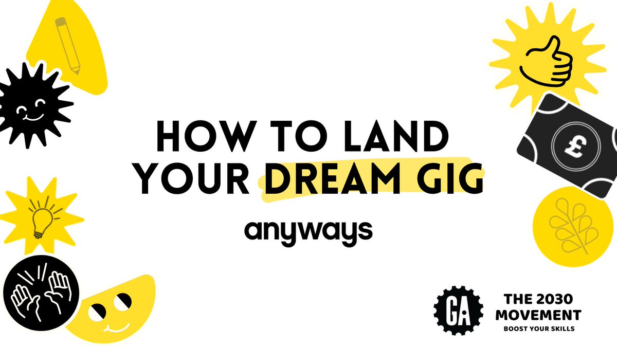 AnywaysCreative's tweet photo. Wanting to score a role in the creative industry? Ellen, our Creative Director, will be sharing some top tips with you as part of @GA_London's 2030 Movement. Book your ticket now, it's free! 🙇‍♀️🙇>> https://t.co/1Dk9REBOUW