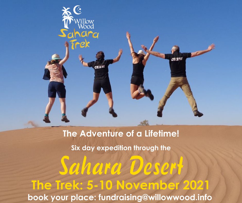 willowwoodh's tweet image. Our Sahara Trek has been postponed until November 2021 - will you join the #challenge? It really will be the #adventure of a lifetime. bit.ly/WillowSaharaTr…
#adventuretravel #sahara